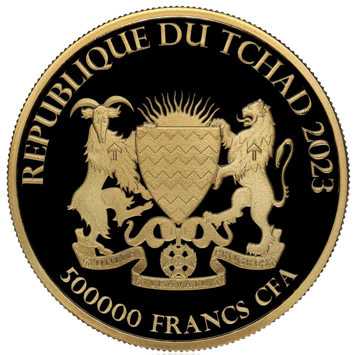 Republic of Chad: Bull & Bear 1 oz Gold 2023