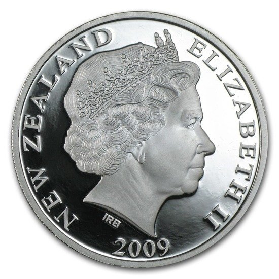 Kiwi 1 oz Plata 2009 Proof