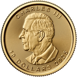 Canadian Maple Leaf 1/4 oz Gold 2025