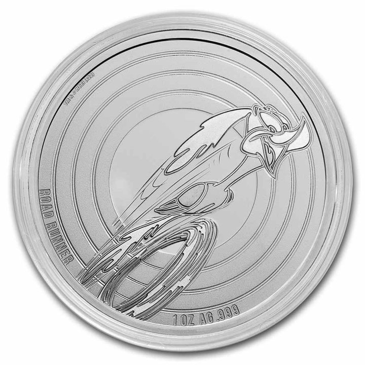 Samoa: Looney Tunes - Road Runner 1 oz Silber 2023