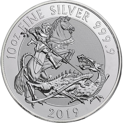 Valiant 10 oz Silver 2019