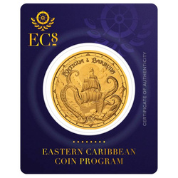 Antigua & Barbuda: Rum Runner and Kraken 1 uncja Złota 2024 Proof