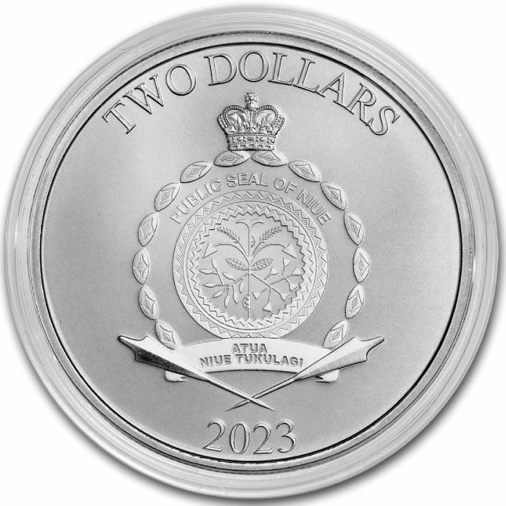 Niue: Heroes of Greek Mythology - Hercules 1 oz Silber 2023