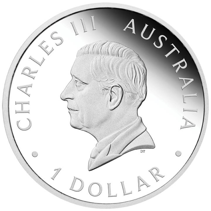 Łabędź 1 uncja Srebra 2025 Proof (Perth Money Expo Anda Special)