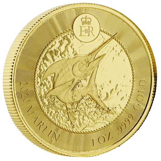 Kajmany: Marlin 1 uncja Złota 2020