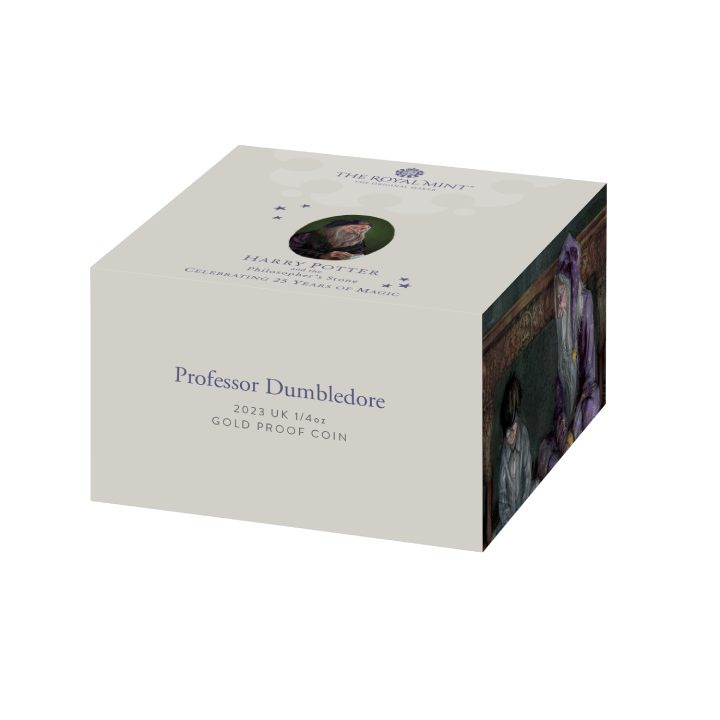 Harry Potter: Albus Dumbledore 1/4 uncji Złota 2023 Proof