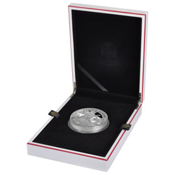 Santa Helena: Faerie Queene - Redcrosse & The Dragon 1000 gramos Plata 2024 Proof