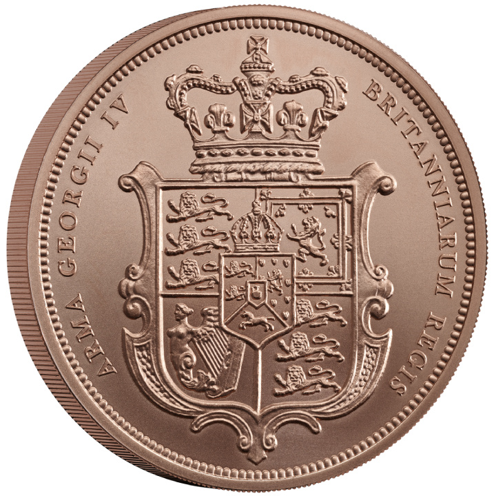 Great Britain: The Five Sovereign Piece 2025 Coin