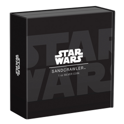Niue: Star Wars - Sandcrawler 1 oz Plata 2022 Proof