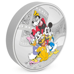Niue: Disney Mickey & Friends - A szenzációs hatos színes 3 uncia ezüst 2023 Proof