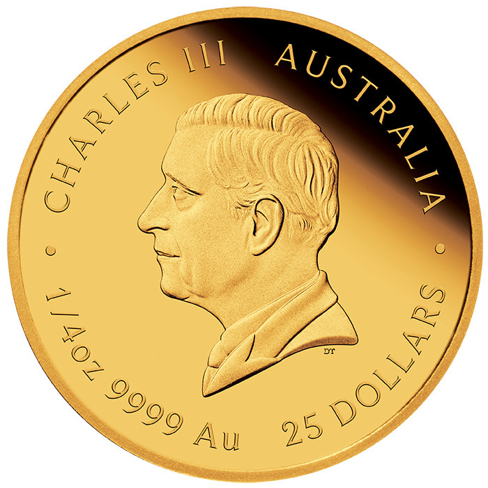 Perth Mint: Lunar III - Year of the Goat Gold Coin 1/4 oz Gold 2027 Proof
