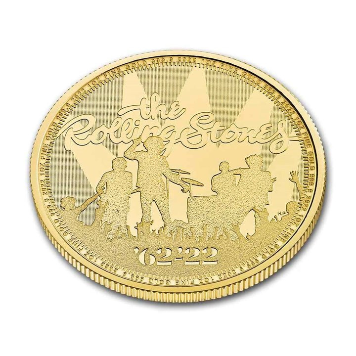The Rolling Stones 1 oz Oro 2022