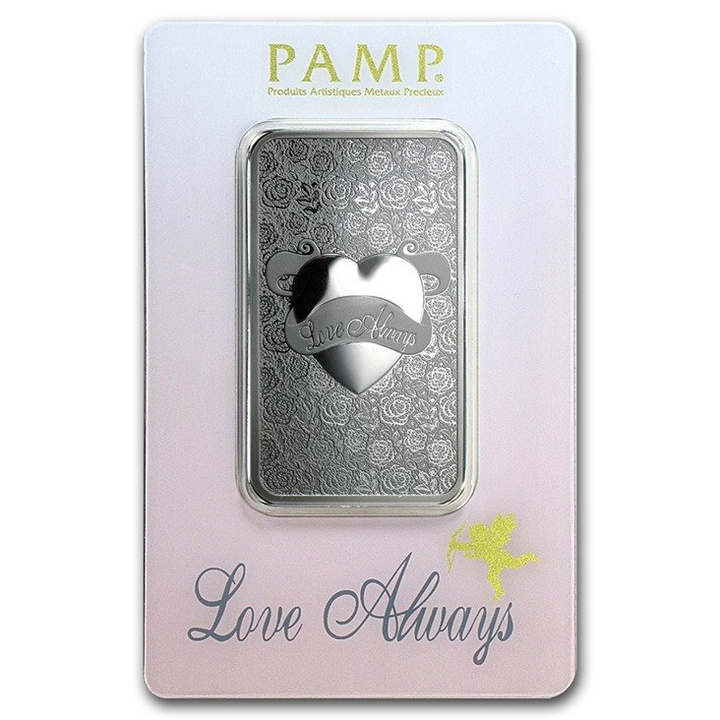 Pamp Love Always bar 1 oz Plata