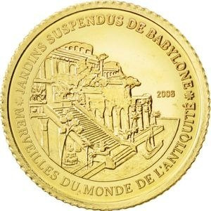 Jardines Colgantes de Semiramide 1g Oro 2006 Proof