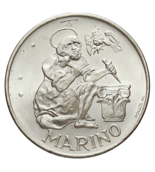 San Marina 500 lirów 11 gramów Srebra 1975
