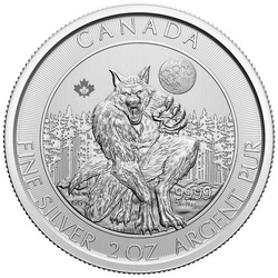 Creatures of the North: The Werewolf 2 oz Silver 2021
