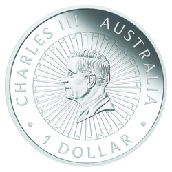 Austrálie: Great Southern Land kolorovaný 1 unce Stříbra 2025 Proof