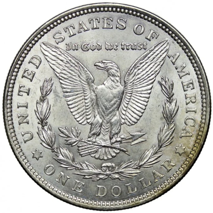 Morgan 1 dollar en argent, différentes années