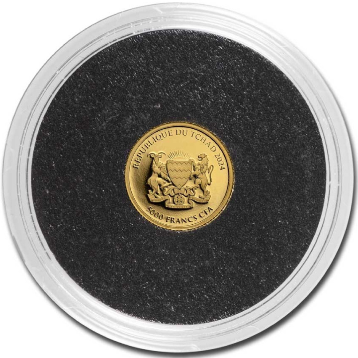 Czad: Red Panda 0,5 gram Gold 2024 Coin