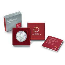 The Violet kolorowany 10 Euro Srebro 2024 Proof 