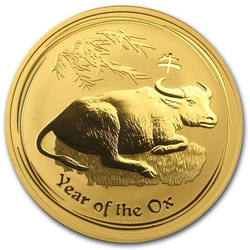 Lunar II: Rok Bawoła 1 uncja Złota 2009
