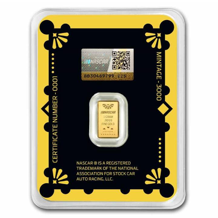 Nascar International Cup: Mexico City 1 gram Gold Bar 2025