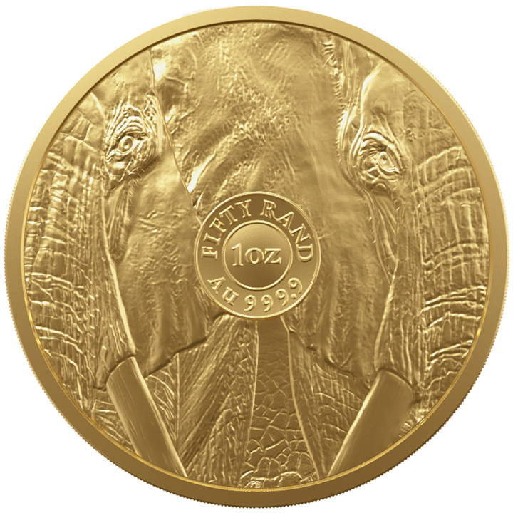 Big Five: Elephant 1 oz Gold 2024