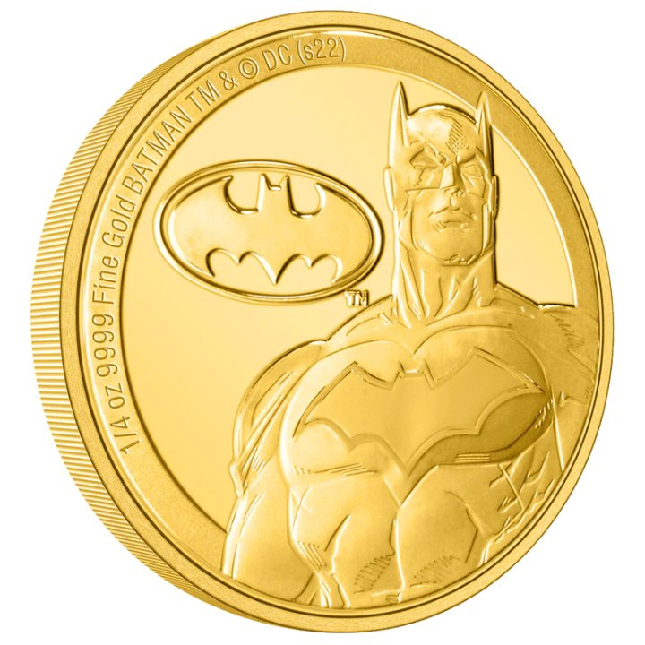 Niue: DC Comics - Batman 1/4 oz Gold 2022 Proof