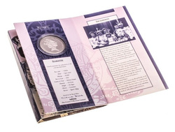 Îles Salomon : Couronnement d'Elizabeth Bowes-Lyon 1 dollar 1995 Proof