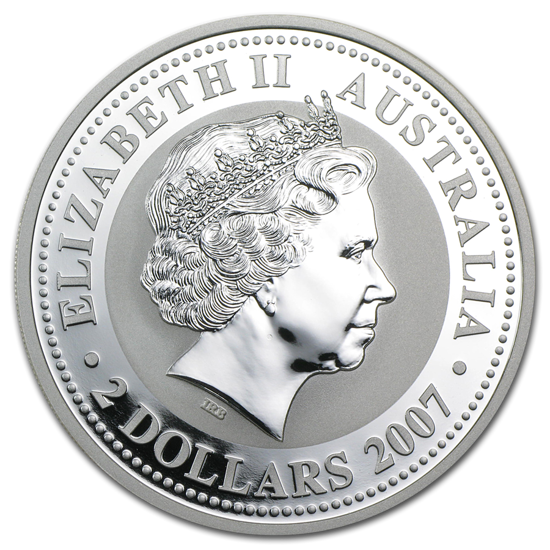 Lunar I: Año del Tigre 2 onzas Plata 2010