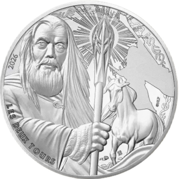 Monedă de argint Lord of the Rings: Gandalf the White's Resurrection Argint Ag. 333 10 Euro 2026