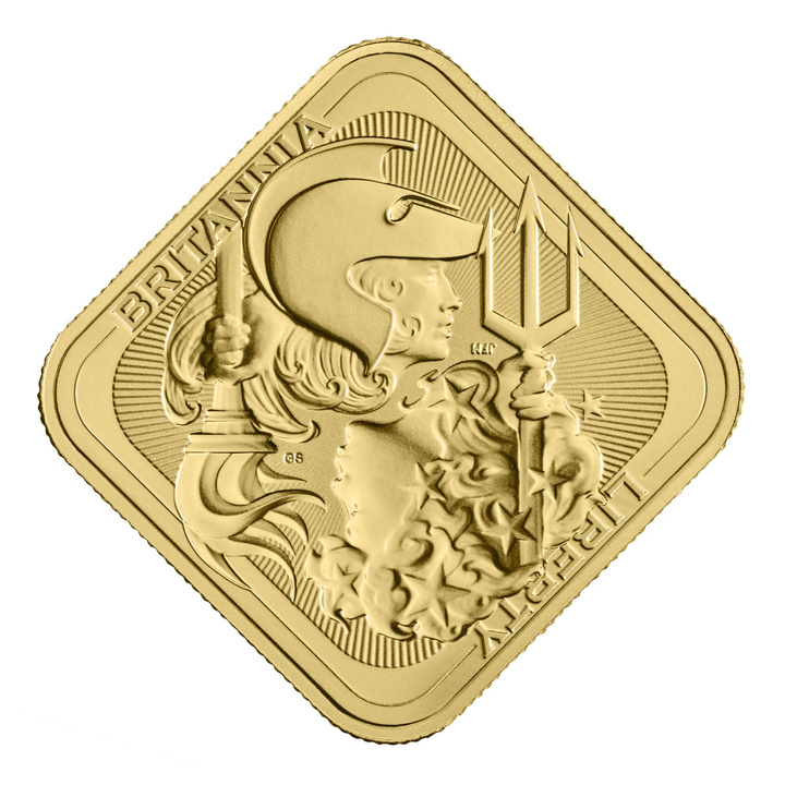 Britannia and Liberty 1 oz Goldbarren