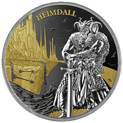 Set de 2 monede din argint Germania Mint: Ragnarök - Loki și Heimdall 2 x 1 uncie argint 2025