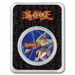 Niue: Yu-Gi-Oh! Dark Magician Girl - 25th Anniversary 1 oz Silver 2022 Slab