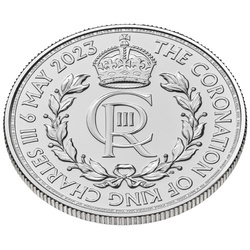 Couronnement de Sa Majesté le roi Charles III 1 once d'argent 2023 (Milkspot)