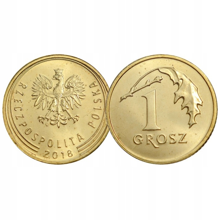 National Bank of Poland: 1 gr from the Mint Bag Coin (100 pcs) - Random Year