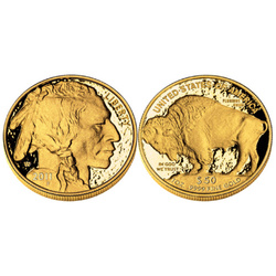 Bison américain 1 once d'or 2011 Proof
