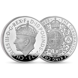 The Coronation of His Majesty King Charles III 5 uncji Srebra 2023 Proof