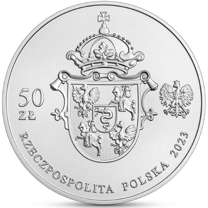 A 500-a aniversare a nașterii Annei Jagiello 50 lei Argint 2023 High Relief