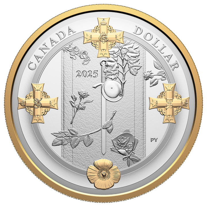 Zestaw Canada: Tomb of the Unknown Soldier 7 srebrnych monet 2025 Proof