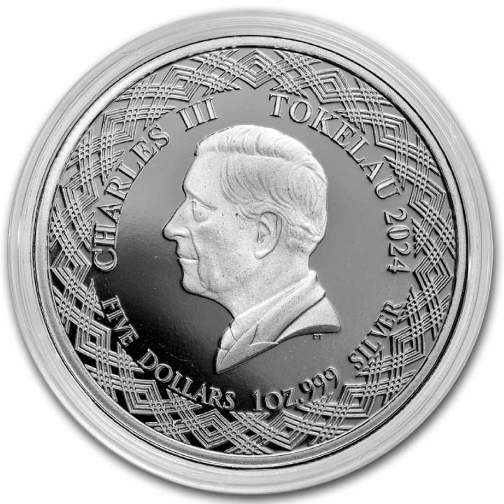 Tokelau : Série Zodiaque - Gémeaux 1 once d'argent 2024