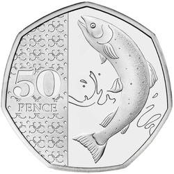 Ensemble de 8 pièces en cupronickel Grande-Bretagne Définitif 2024