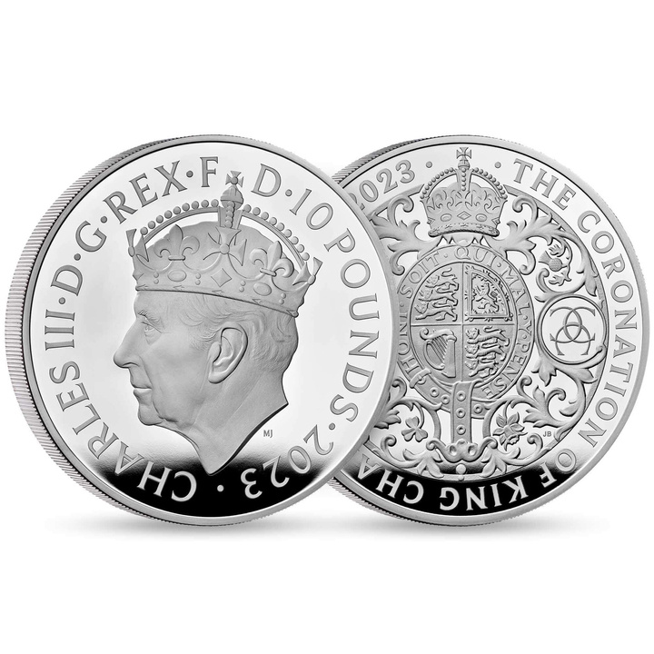 The Coronation of His Majesty King Charles III 5 uncji Srebra 2023 Proof