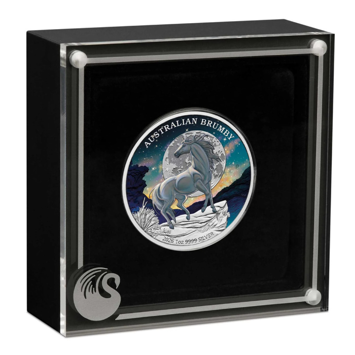 Australian Brumby Colored 1 oz Silver 2026