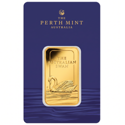 Perth Mint : Lingot d’or Cygne australien 1 once d’or 2026