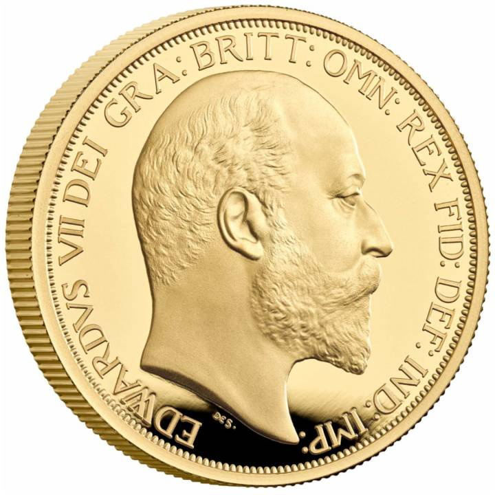 The Royal Mint: British Monarchs - King Edward VII złota moneta w slabie NGC