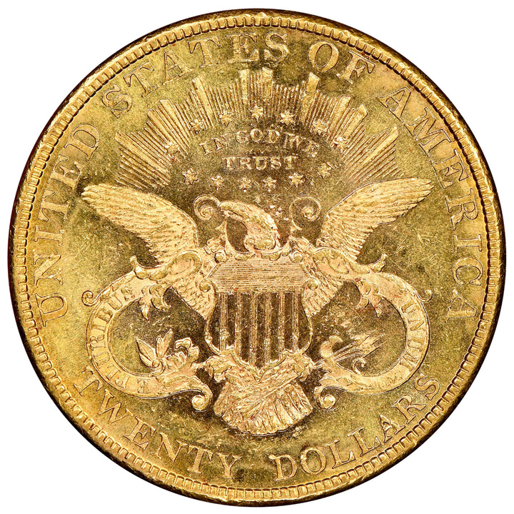Liberty Head $20 Złoto 1885