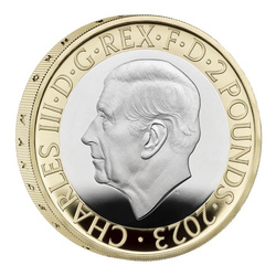 5 érme szett Nagy-Britannia Réz-nikkel 2023 Proof Emlékérme