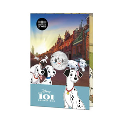 Silbermünze Disney - 101 Dalmatiner koloriert Silber Ag. 333 10 Euro 2026