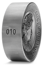 Dragon & Tiger 2000 grammes d'argent 2022 Antiqued High Relief